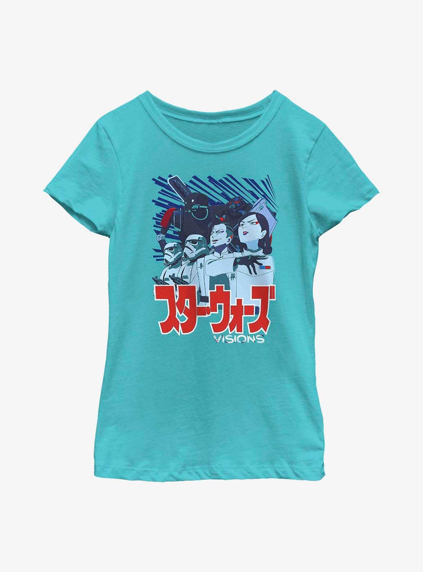 Star Wars: Visions Ocho Dark Side Youth Girls T-Shirt, , hi-res