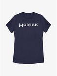 Marvel Morbius Flat Logo Womens T-Shirt, NAVY, hi-res