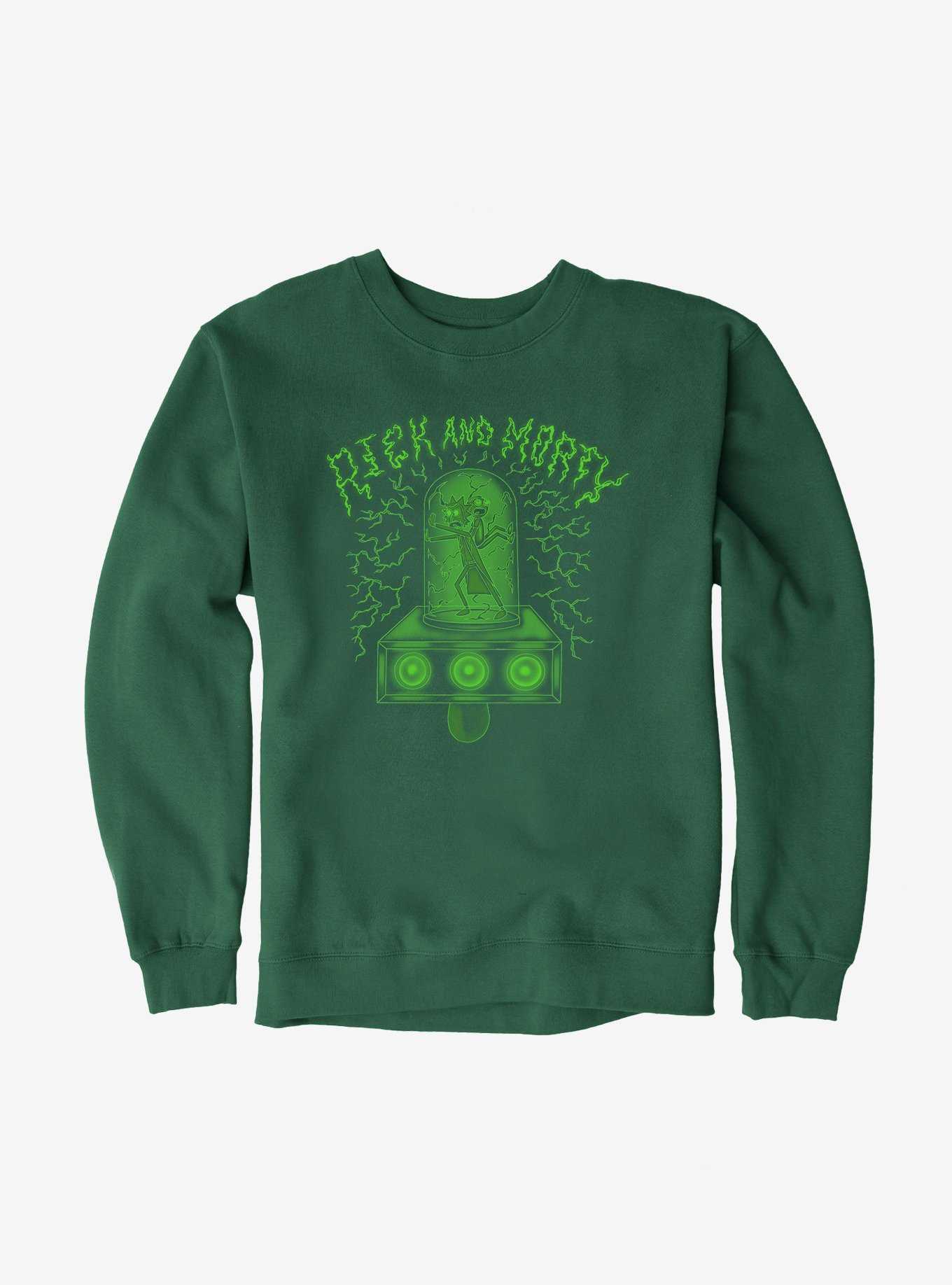 Rick And Morty Portal Gun Sweatshirt, , hi-res