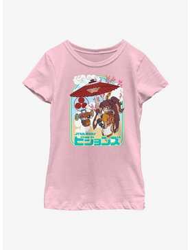Star Wars: Visions Cherry Blossom Lop Youth Girls T-Shirt, , hi-res