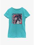 Star Wars: Visions Scouting Lop Youth Girls T-Shirt, TAHI BLUE, hi-res