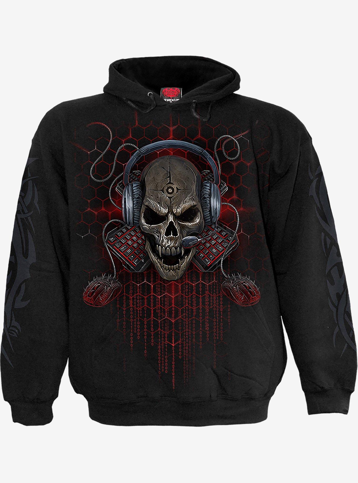 Gamer Hoodie, BLACK, hi-res
