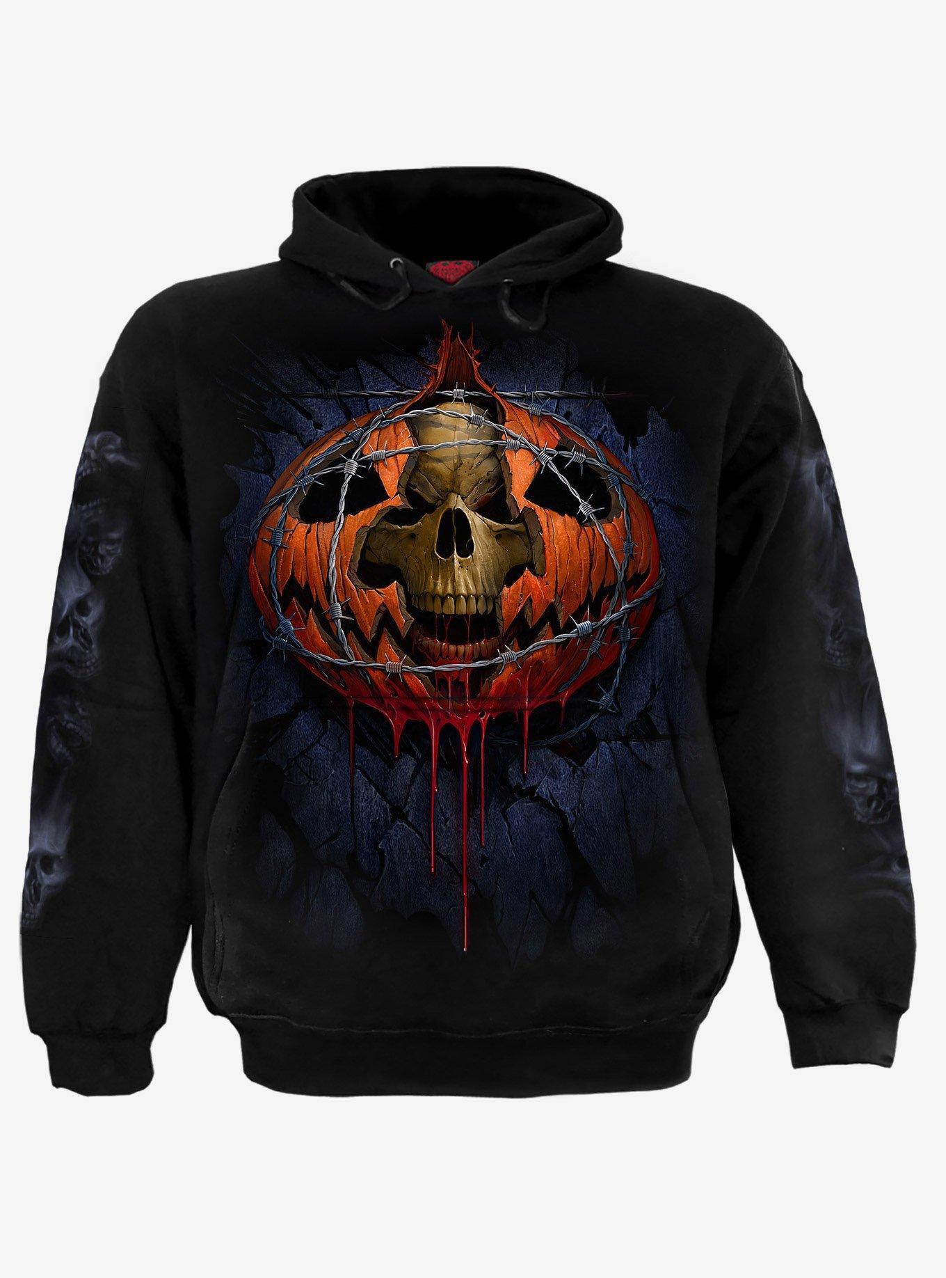 ACTION  RED SKULL hoodie