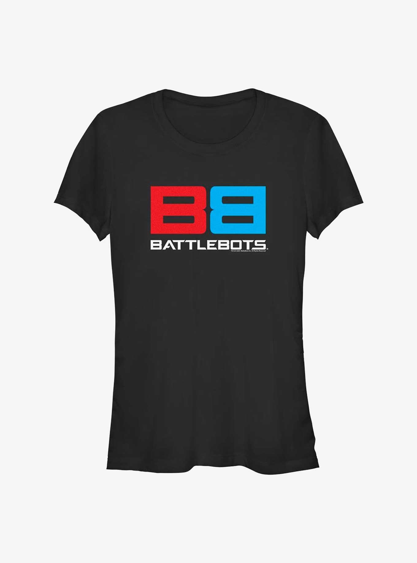 BattleBots BB Logo Girls T-Shirt, BLACK, hi-res