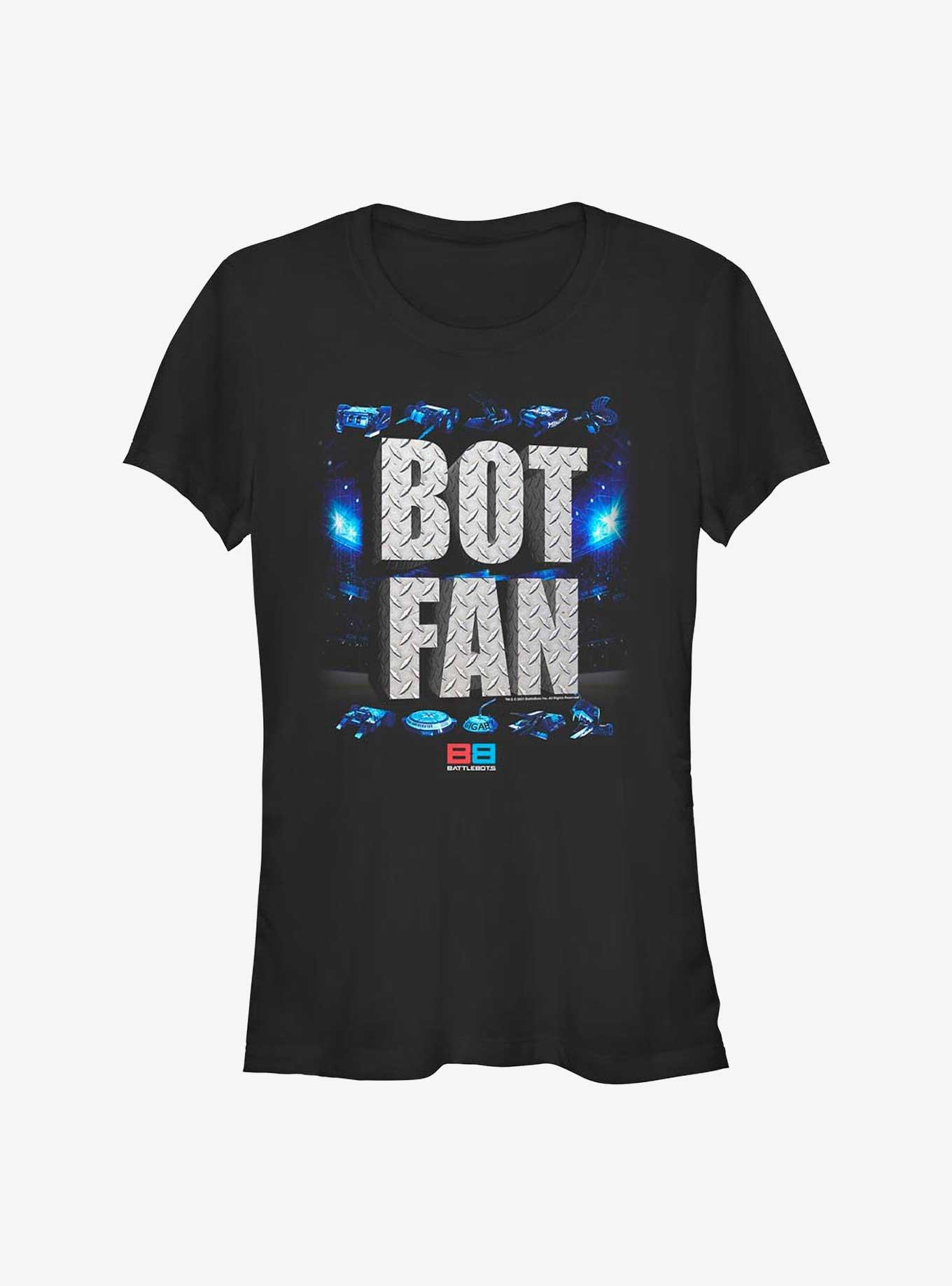 BattleBots Bot Fan Girls T-Shirt, BLACK, hi-res