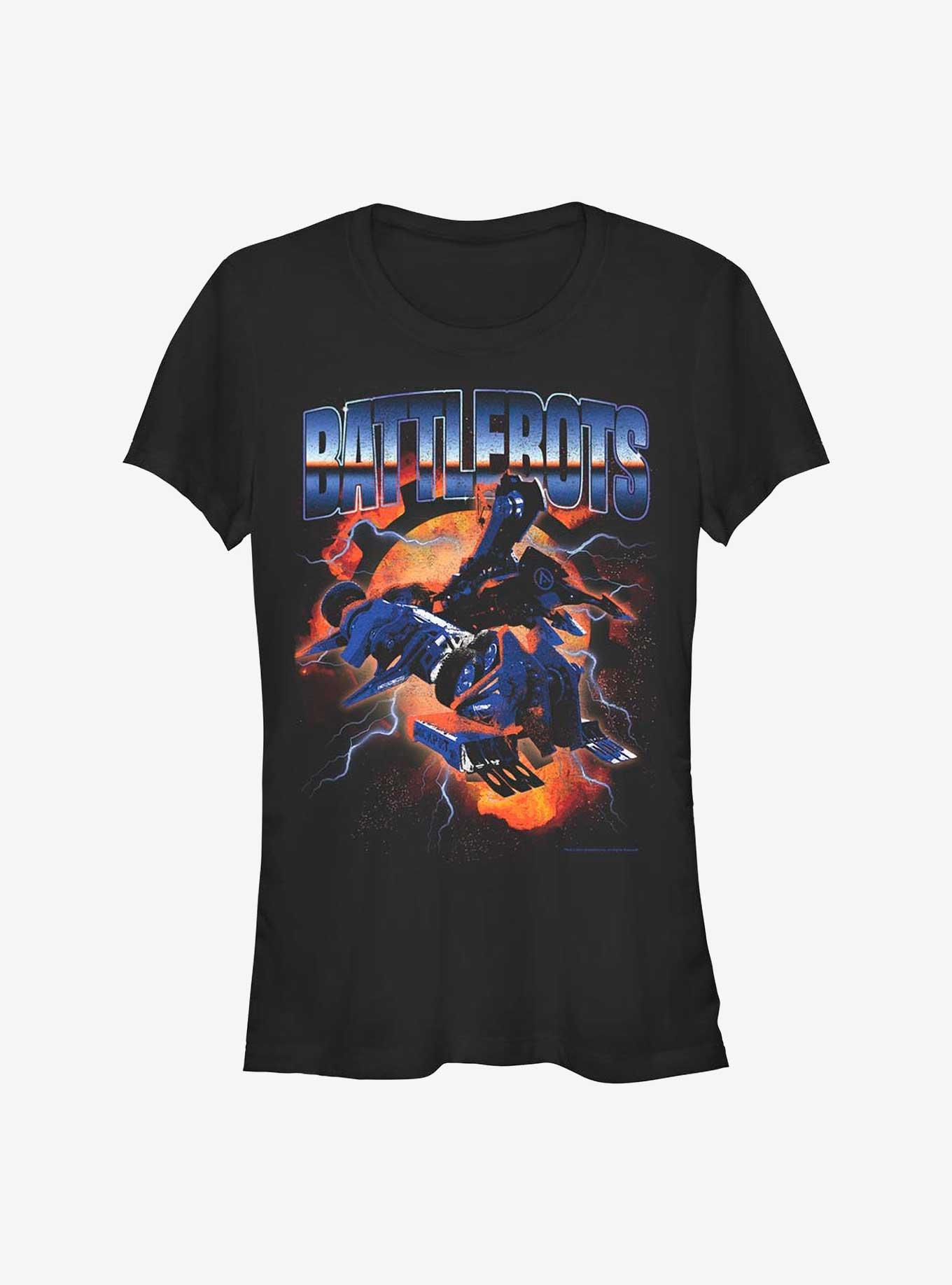 BattleBots Explosive Bots Girls T-Shirt, BLACK, hi-res