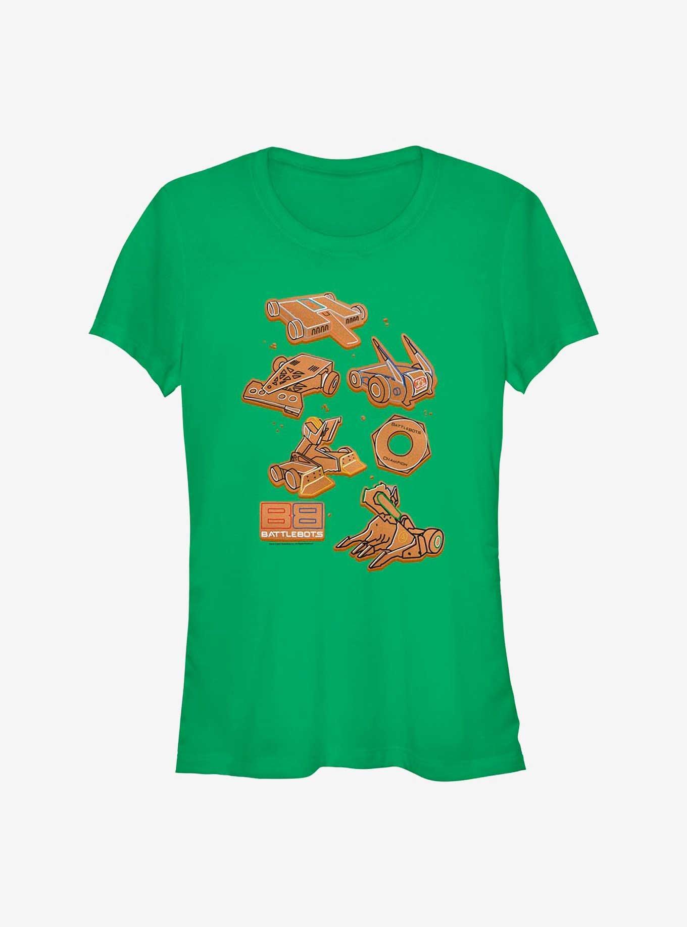 BattleBots Gingerbead Bots Girls T-Shirt, , hi-res