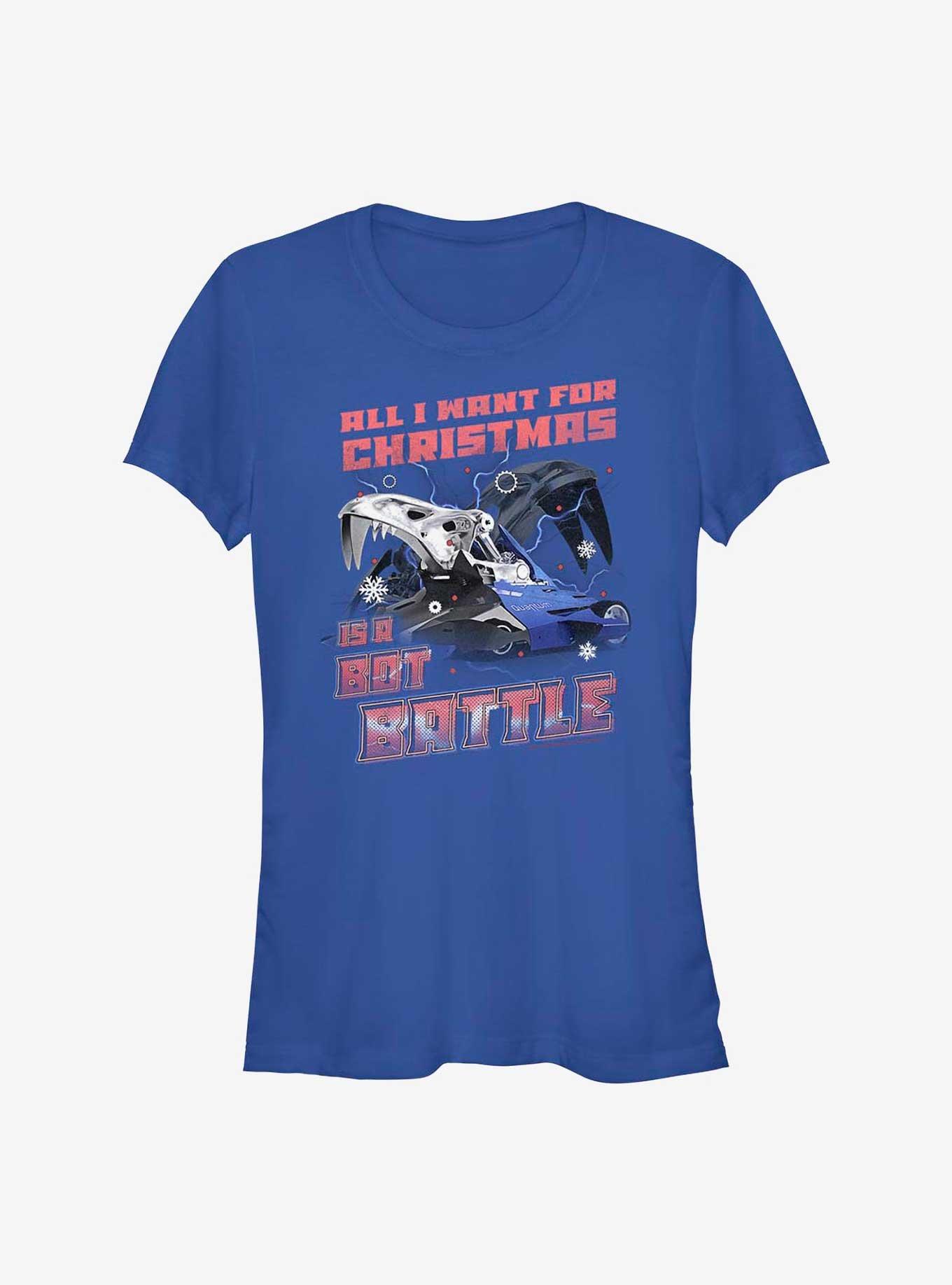 BattleBots All I Want For Christmas Bots Girls T-Shirt, , hi-res