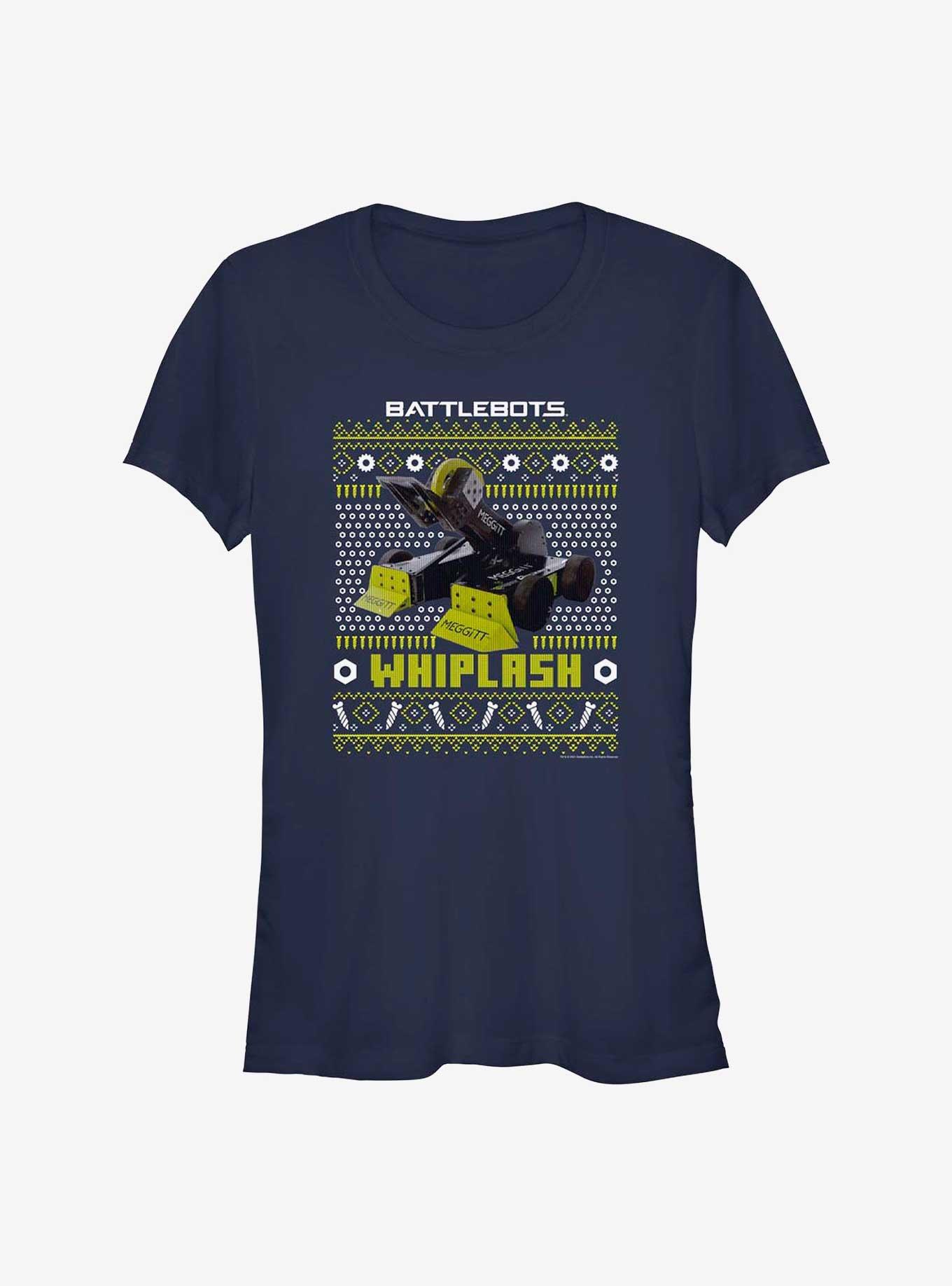 BattleBots Whiplash Ugly Holiday Girls T-Shirt, , hi-res