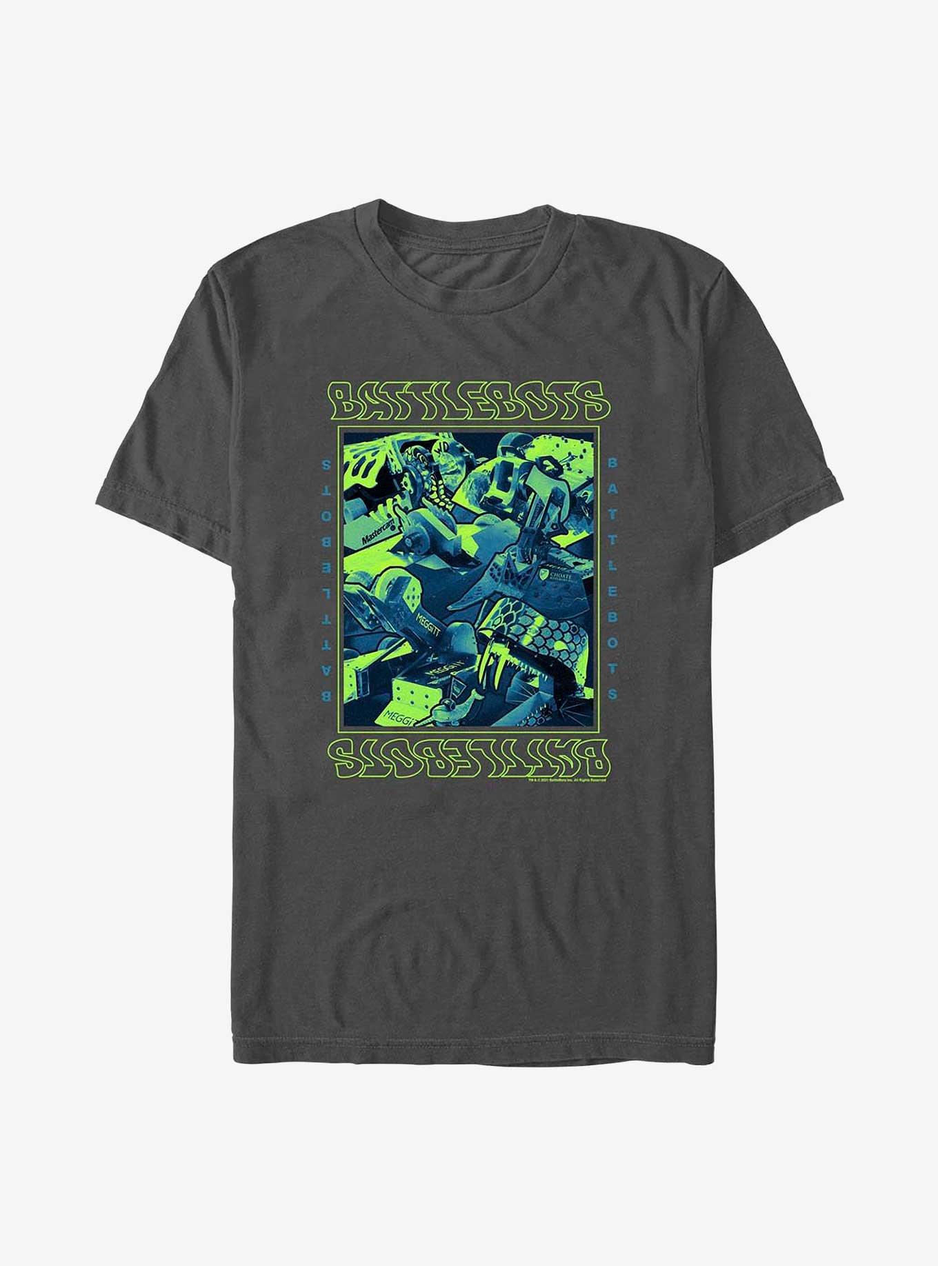 BattleBots Squared Bot Collage T-Shirt, , hi-res