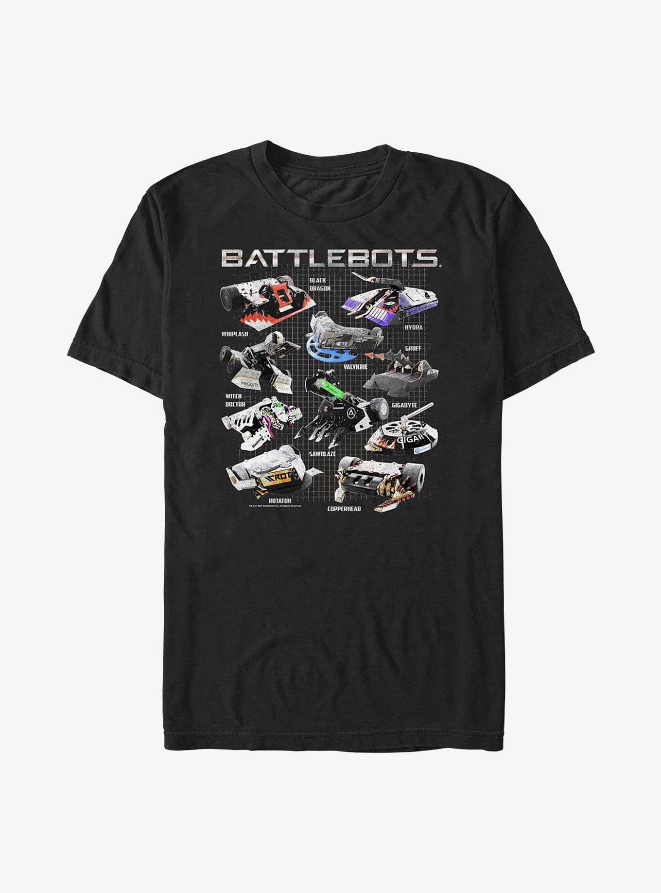 BattleBots Textbook Group T-Shirt, BLACK, hi-res