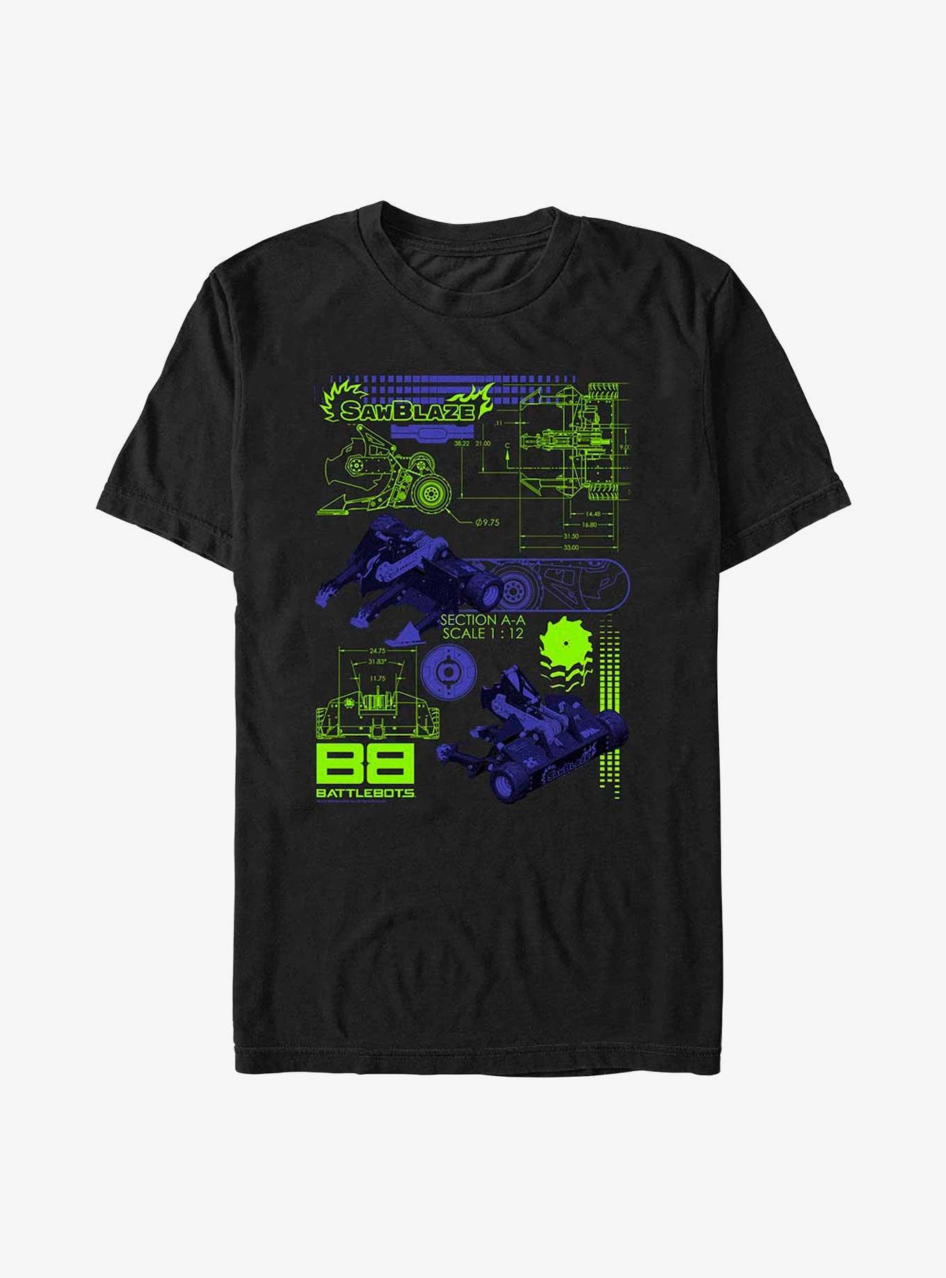 BattleBots The Plan T-Shirt, BLACK, hi-res