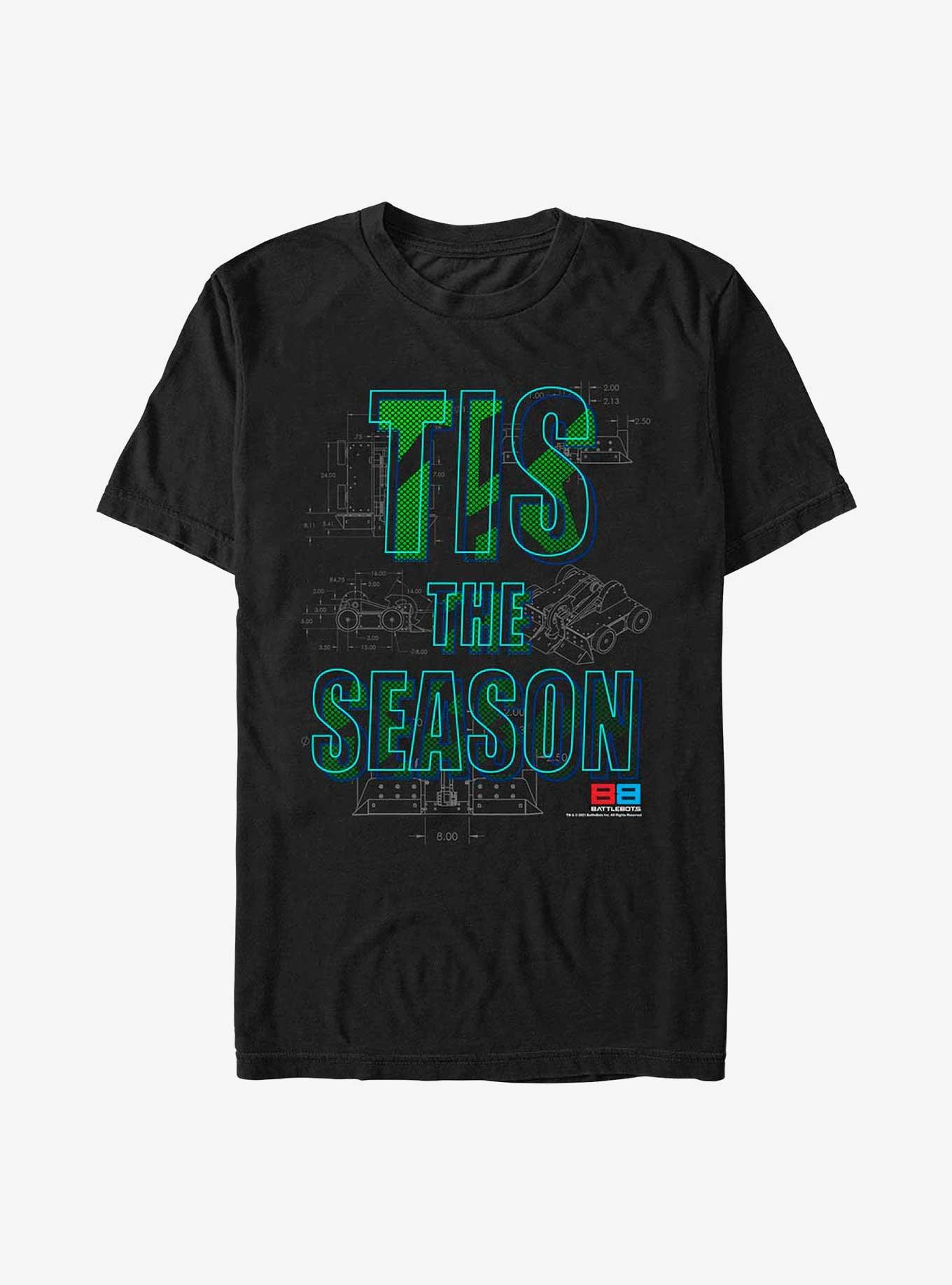 BattleBots Tis The Season T-Shirt, BLACK, hi-res