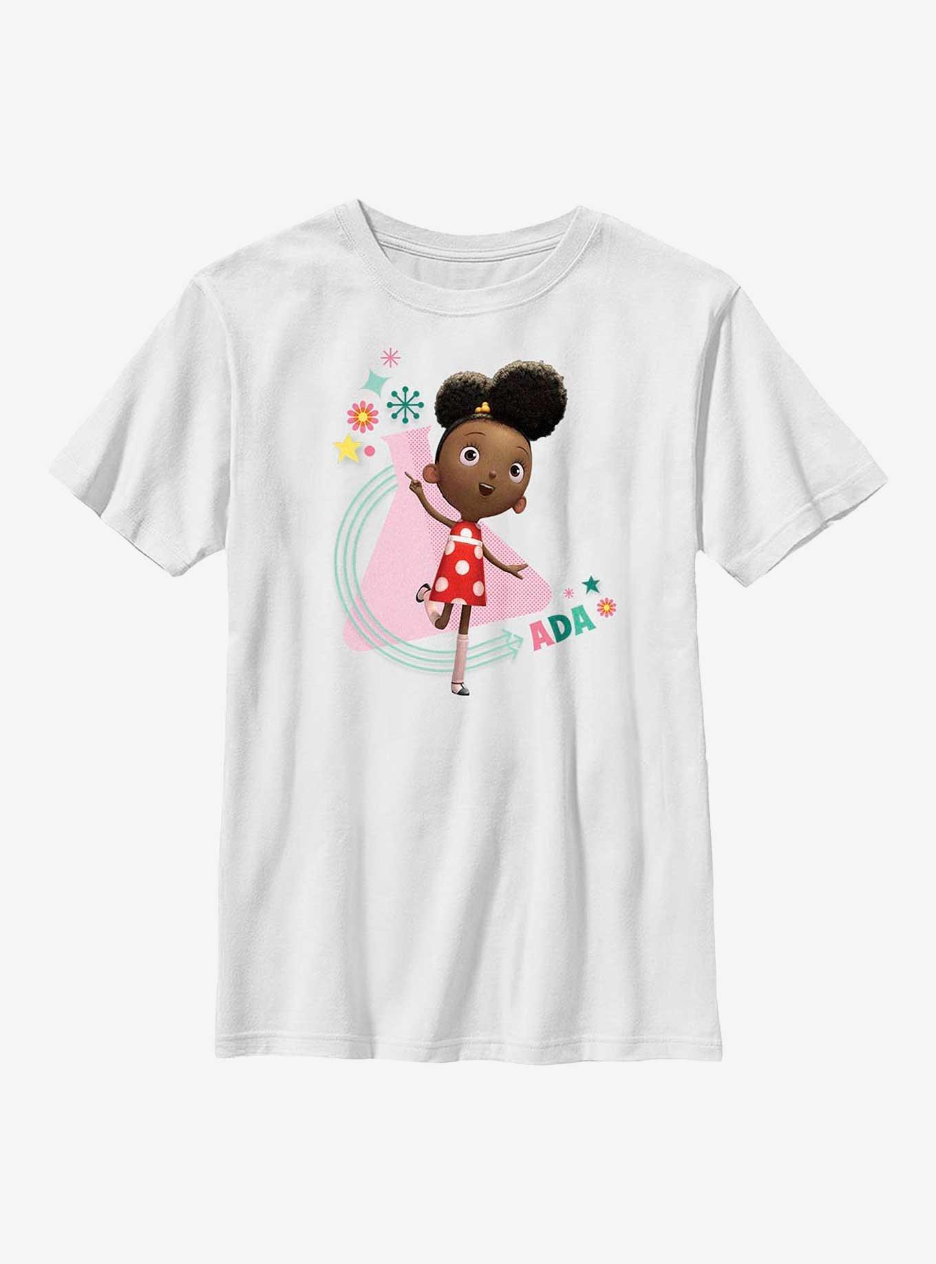 Ada Twist, Scientist Fun Science Youth T-Shirt, WHITE, hi-res