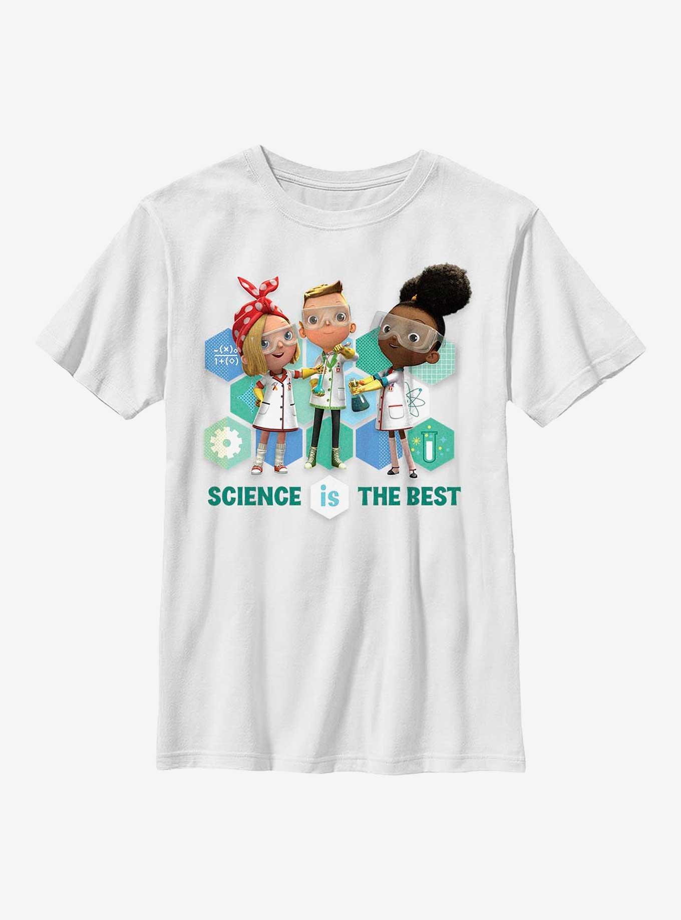 Ada Twist, Scientist Science Group Youth T-Shirt, WHITE, hi-res