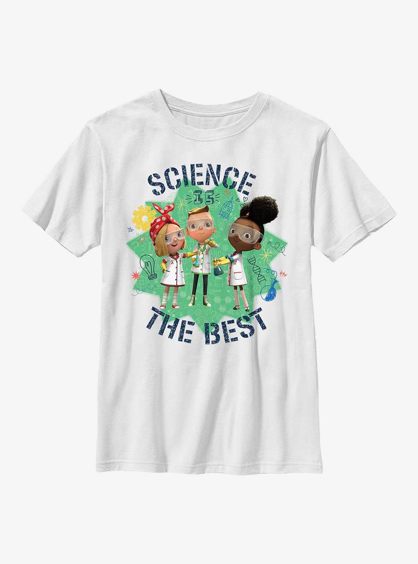 Ada Twist, Scientist Science Is The Best Youth T-Shirt, WHITE, hi-res