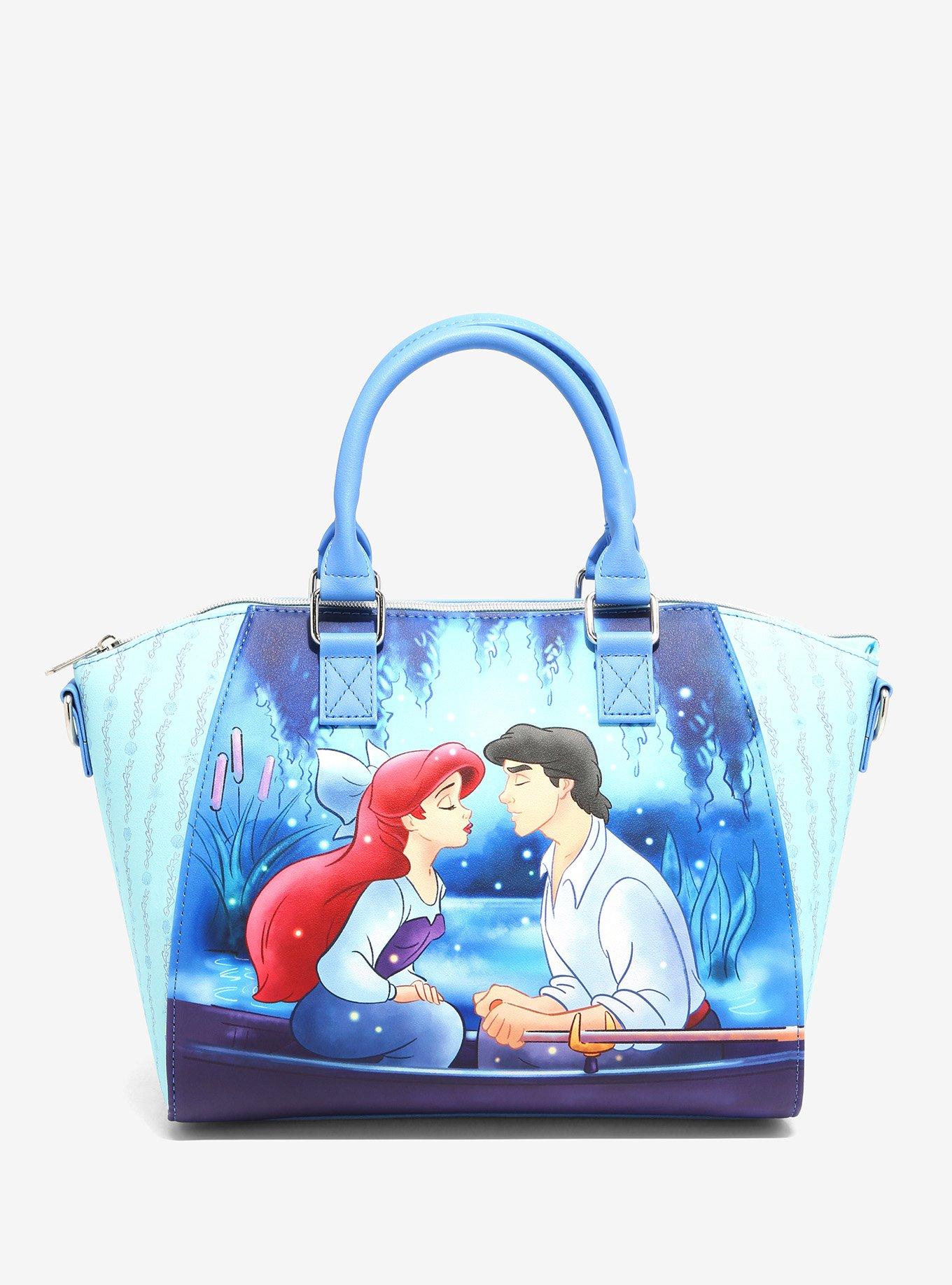 Loungefly The Little Mermaid Kiss The Girl Scene Satchel Bag | Hot Topic