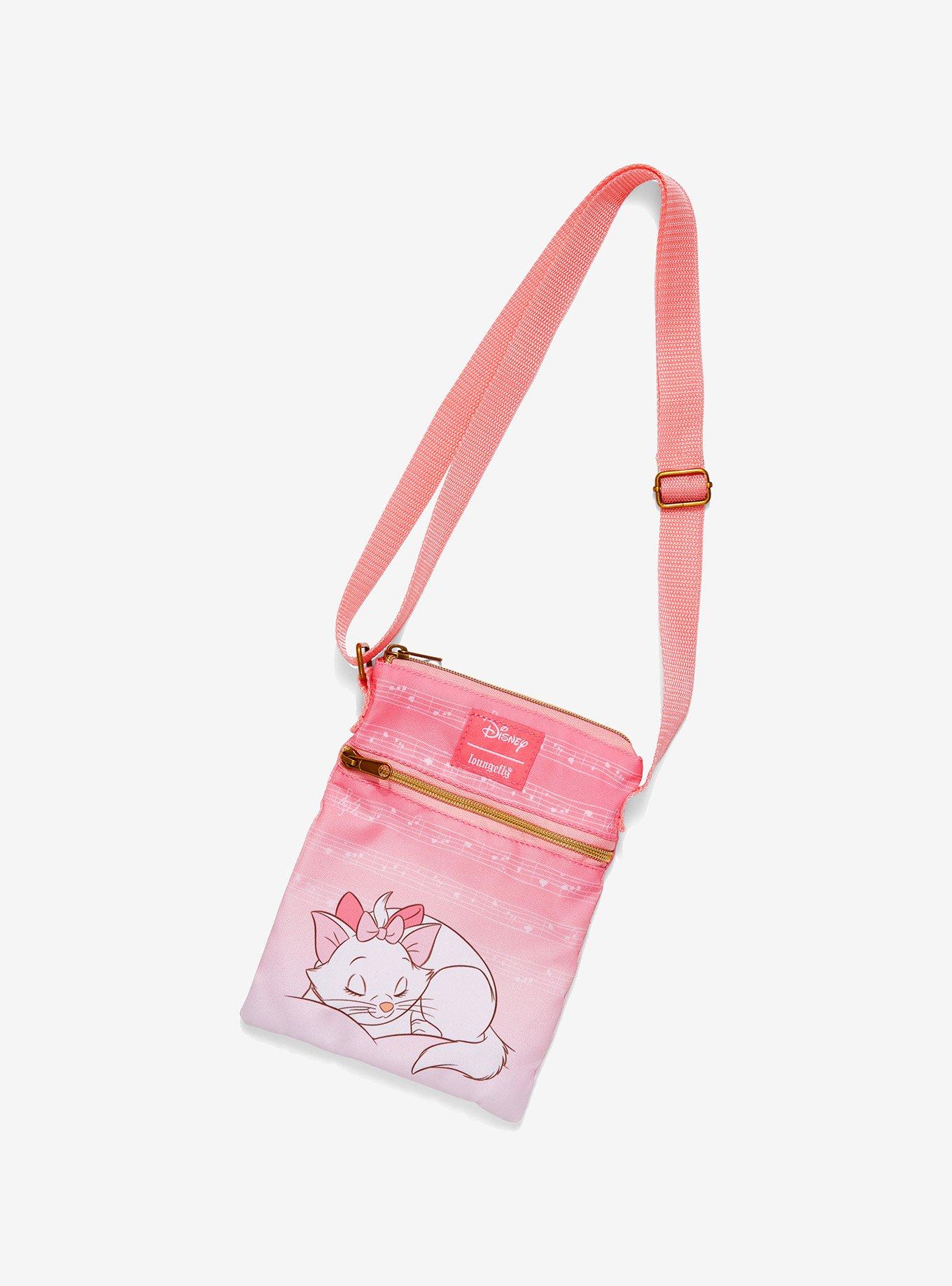 Loungefly Disney The Aristocats Marie Napping Passport Crossbody Bag