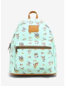Plus Size Loungefly Disney Bambi Chibi Friends Mini Backpack, , hi-res