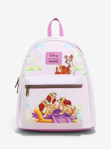 Disney Loungefly Lady and the Tramp House Mini Backpack NWT Dog Castle Pink Loungefly Disney Lady And The Tramp House Mini Backpack  main image 2