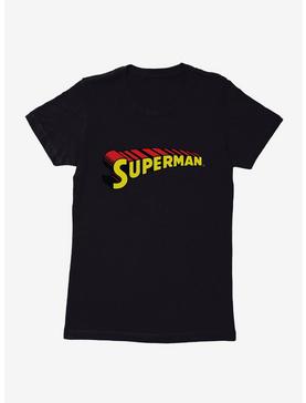 DC Comics Superman Red 3D Logo Womens T-Shirt, , hi-res