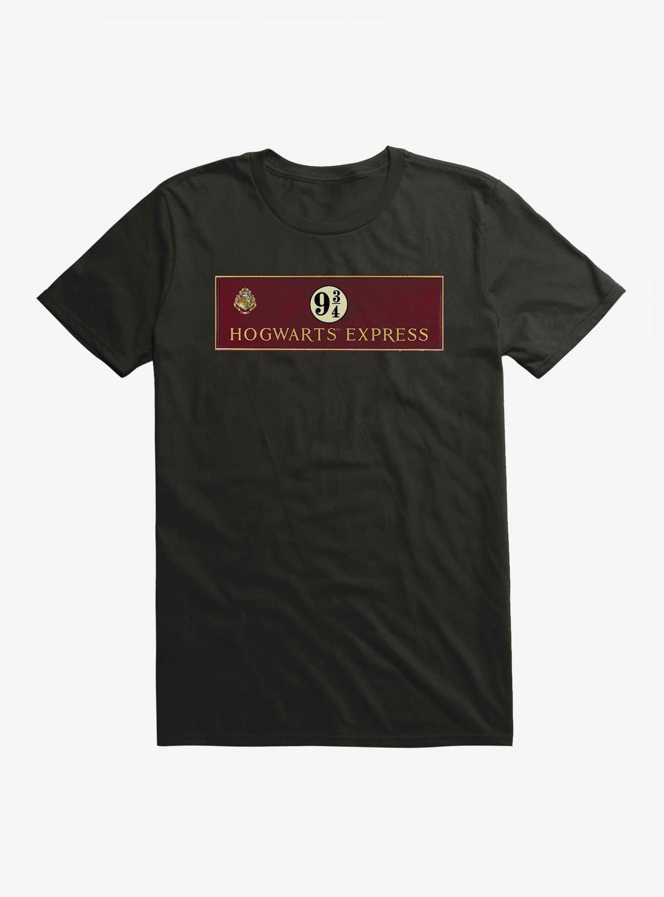 Harry Potter Platform 9 3/4 Hogwarts Express Sign T-Shirt, , hi-res