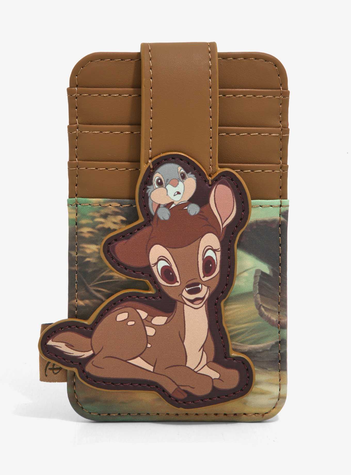 Loungefly Disney Bambi & Thumper Peeking Cardholder - BoxLunch Exclusive, , hi-res