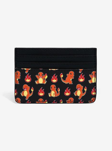 Loungefly Mini Backpack & Card Holder Wallet - Charmander Flames (POKEMON) LOUNGEFLY Pokémon Mini Backpack & ID Card Holder Wallet  main image 4