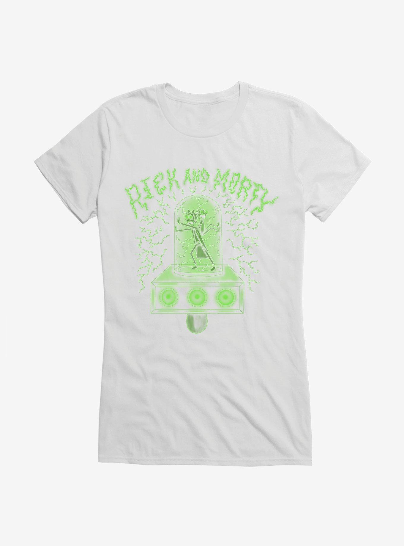 Rick And Morty Portal Gun Girls T-Shirt