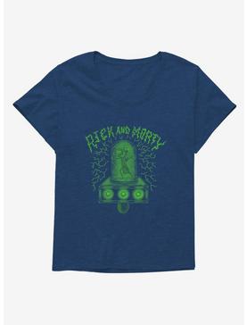 Rick And Morty Portal Gun Womens T-Shirt Plus Size, , hi-res