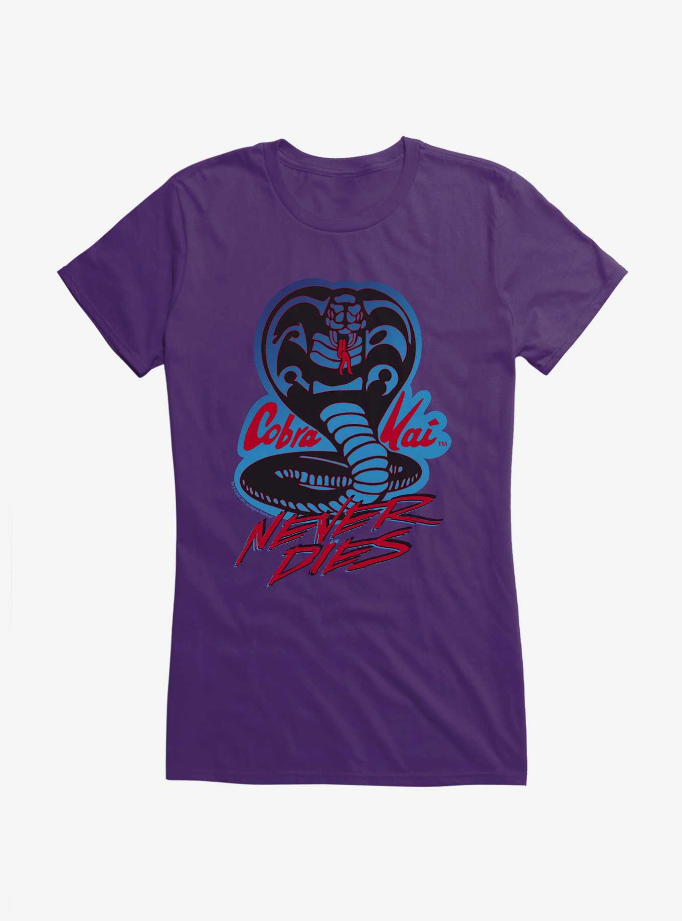 Cobra Kai Never Dies Girls T-Shirt, , hi-res