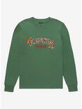 Disney The Fox and the Hound Friends Forever Embroidered Long Sleeve T-Shirt - BoxLunch Exclusive , SAGE, hi-res