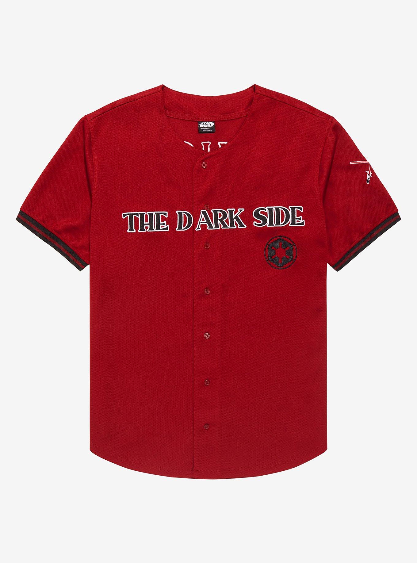 Star Wars The Dark Side Sith Lord Baseball Jersey