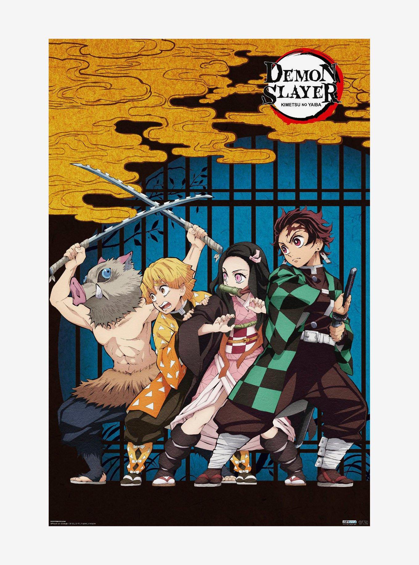 Demon Slayer: Kimetsu No Yaiba Group Poster