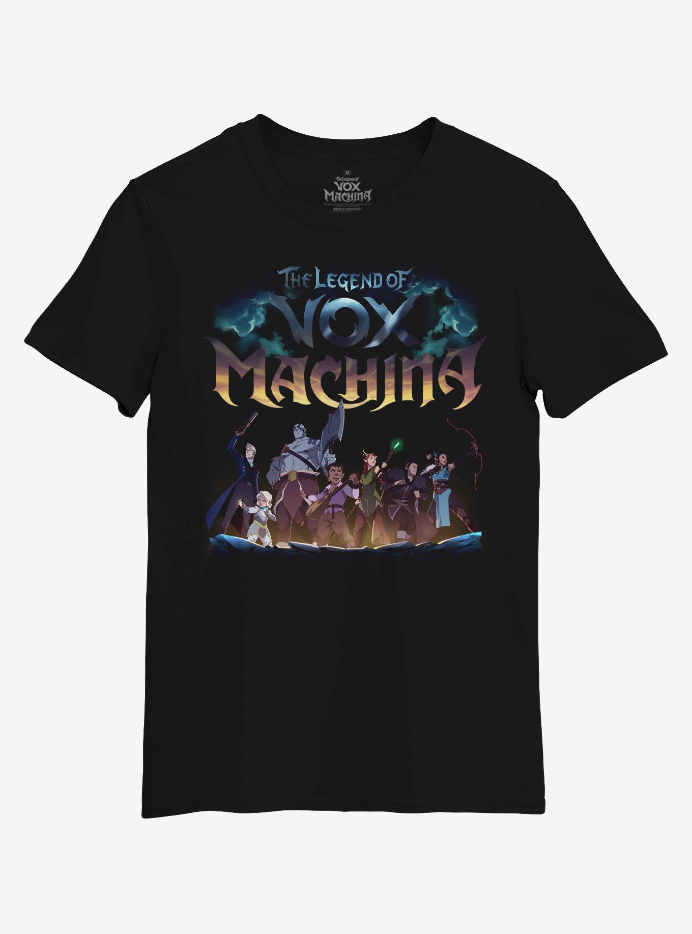 The Legend Of Vox Machina Group T-Shirt, BLACK, hi-res