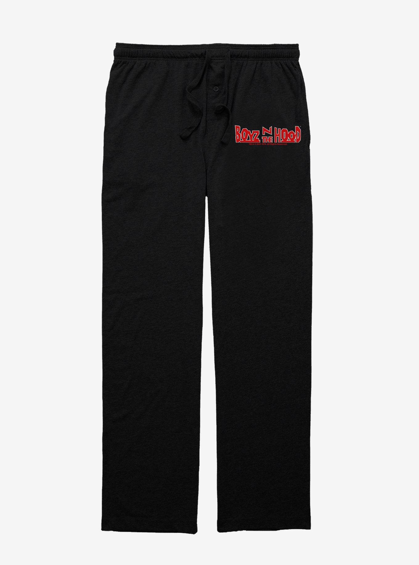 Boyz N The Hood Boyz N The Hood Logo Pajama Pants, BLACK, hi-res