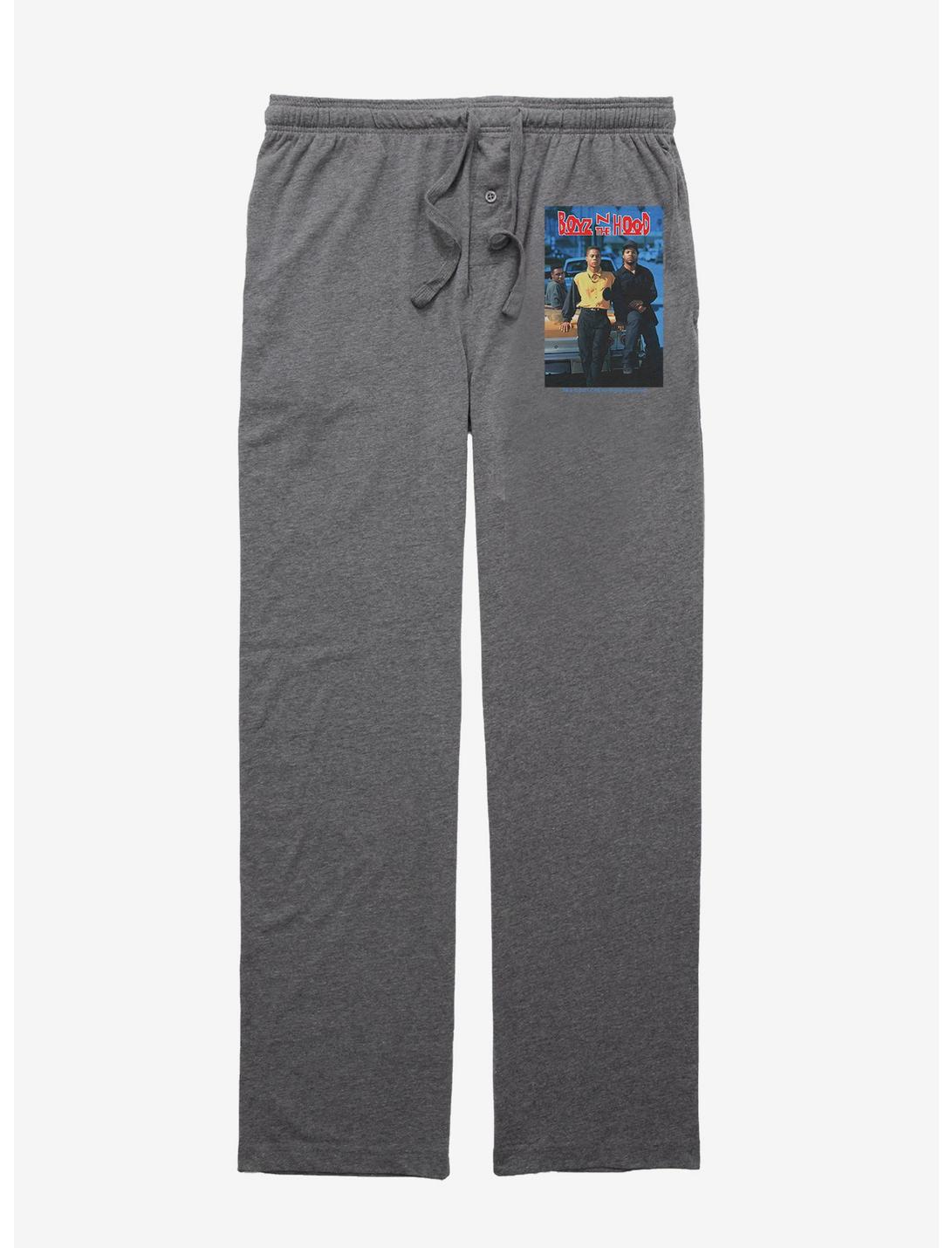 Boyz N The Hood Movie Poster Pajama Pants, GRAPHITE HEATHER, hi-res