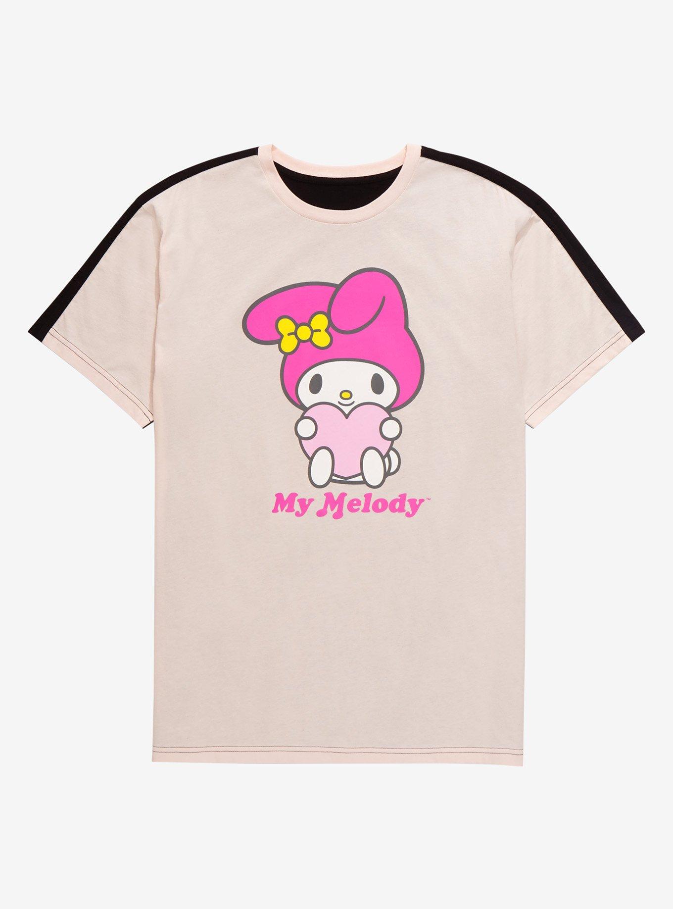 Sanrio My Melody & Kuromi Contrast T-Shirt - BoxLunch Exclusive | BoxLunch