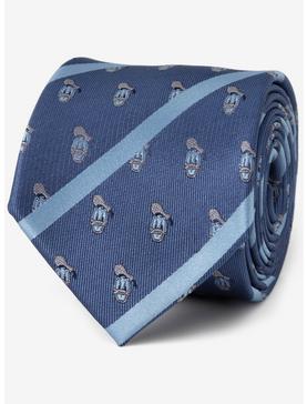 Disney Donald Duck Stripe Blue Tie, , hi-res