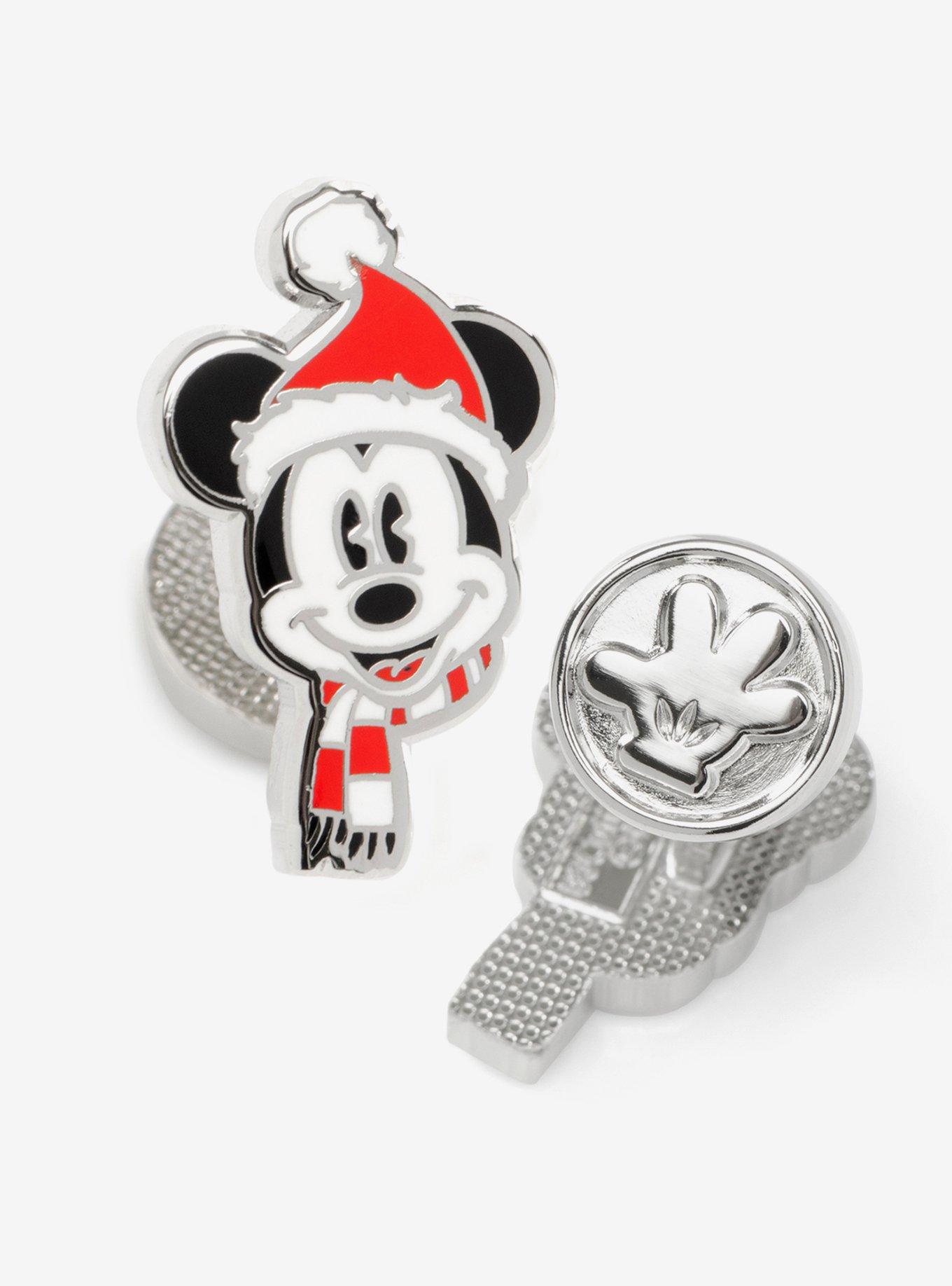 Disney Mickey Mouse Holiday Hat Cufflinks, , hi-res