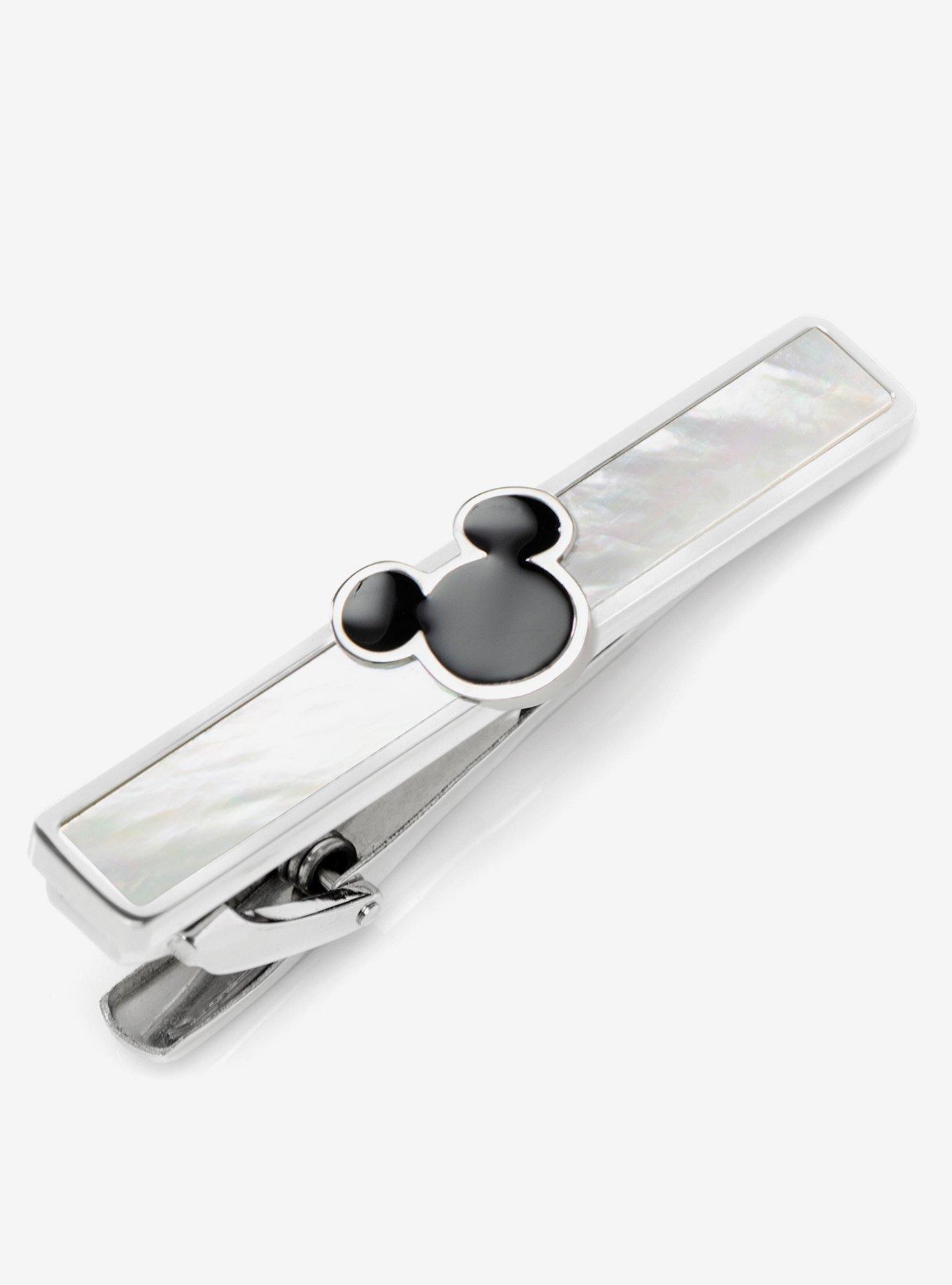 Disney Mickey Mouse Mother Of Pearl Tie Clip, , hi-res