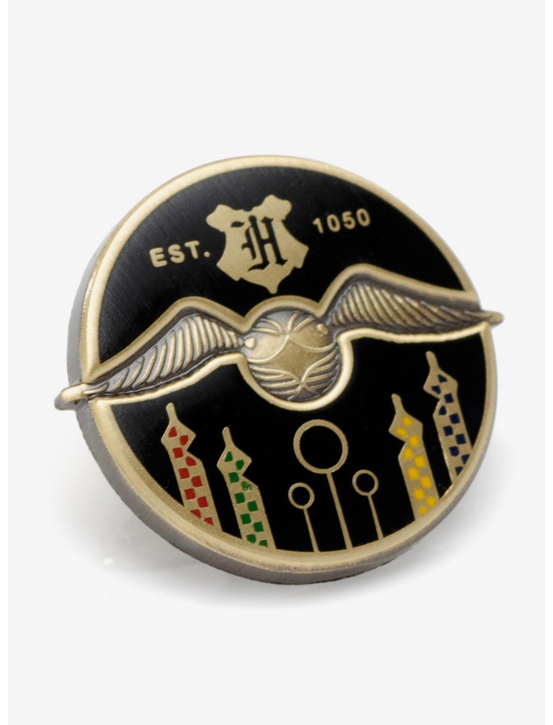 Harry Potter Quidditch Field Lapel Pin, , hi-res