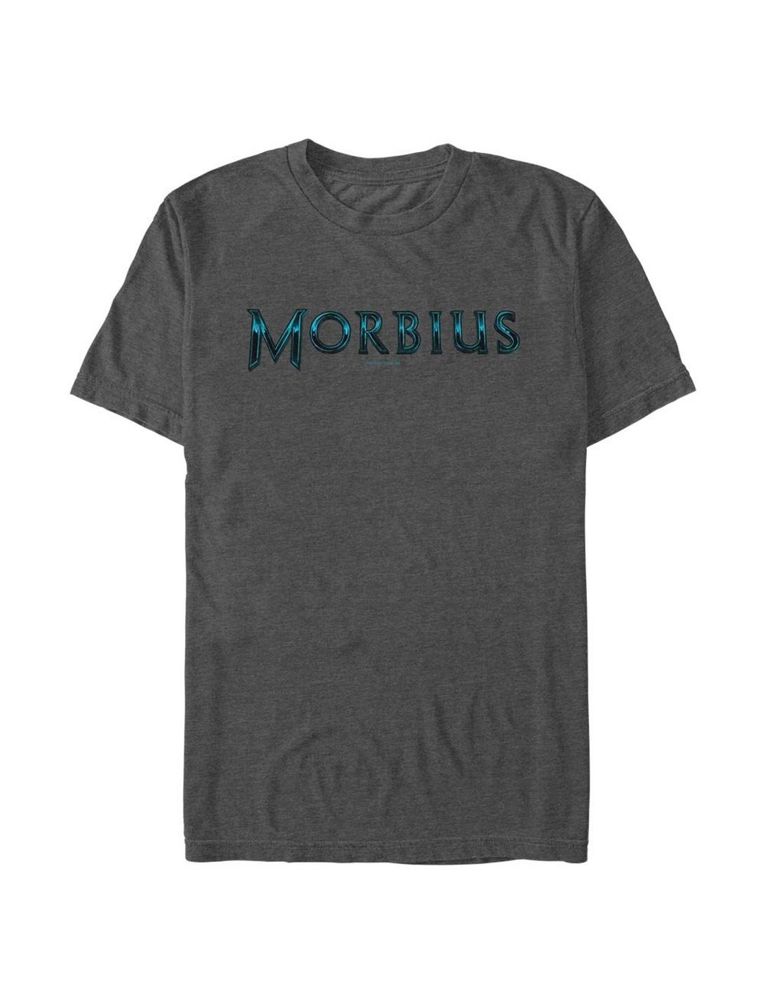 Marvel Morbius Logo T-Shirt, CHAR HTR, hi-res