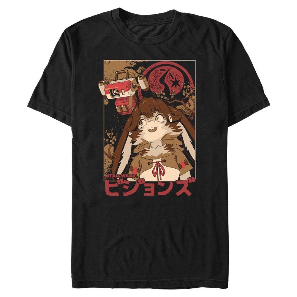 Star Wars: Visions Lop Kanji T-Shirt - BLACK | Hot Topic