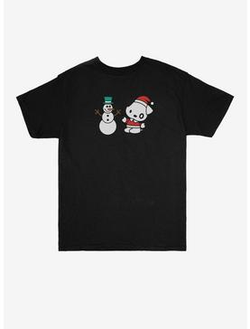 It's Pooch Snow Man Youth T-Shirt, , hi-res