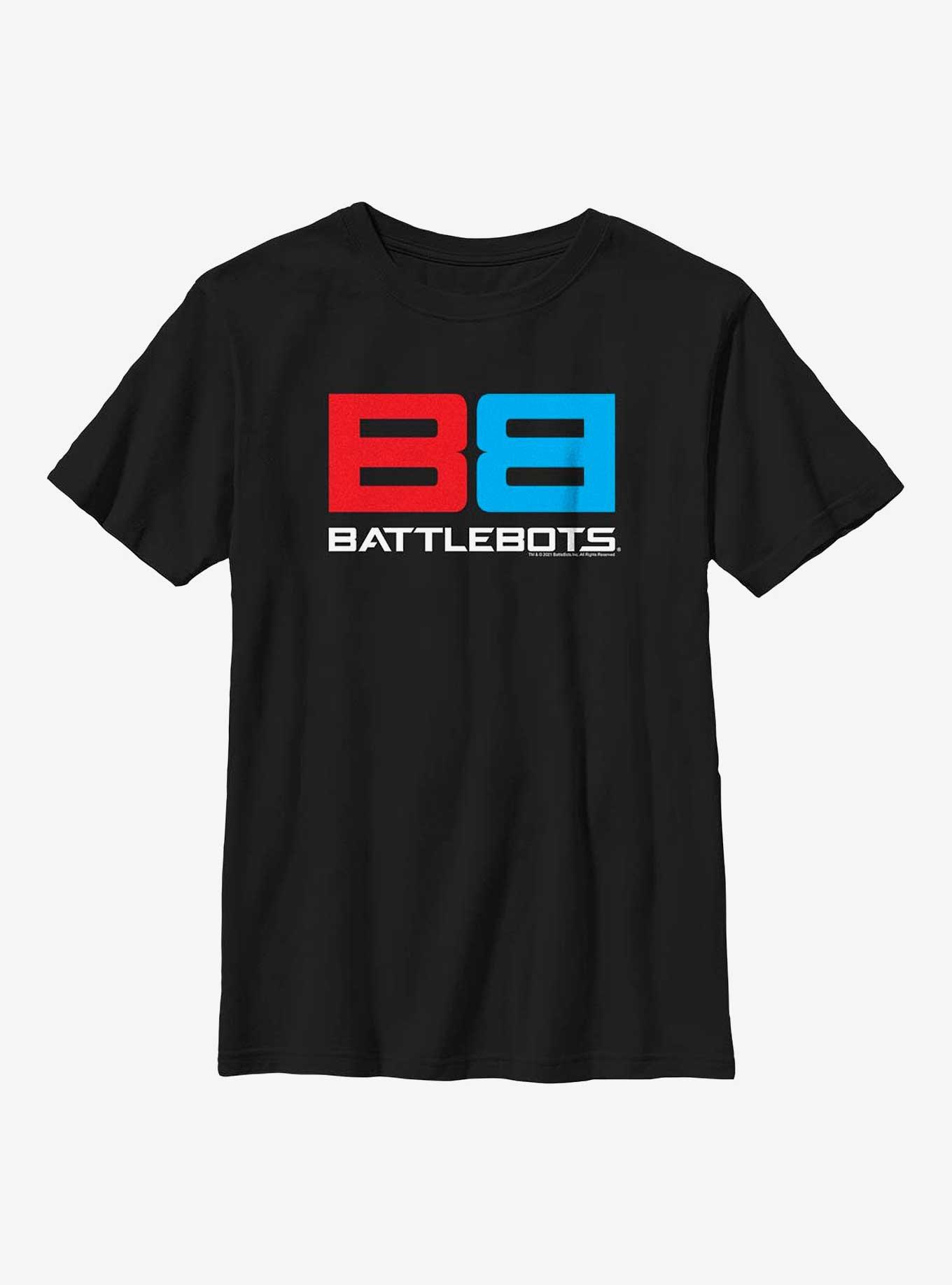 BattleBots BB Logo Youth T-Shirt, BLACK, hi-res