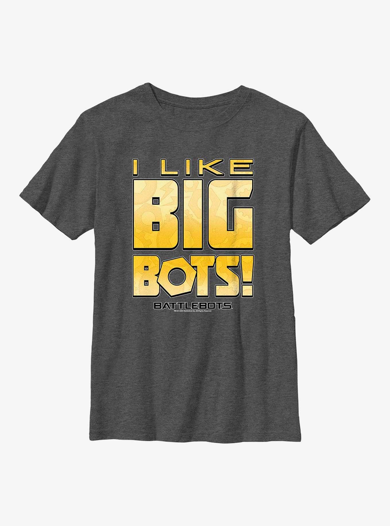 BattleBots Big Bots Youth T-Shirt, CHAR HTR, hi-res