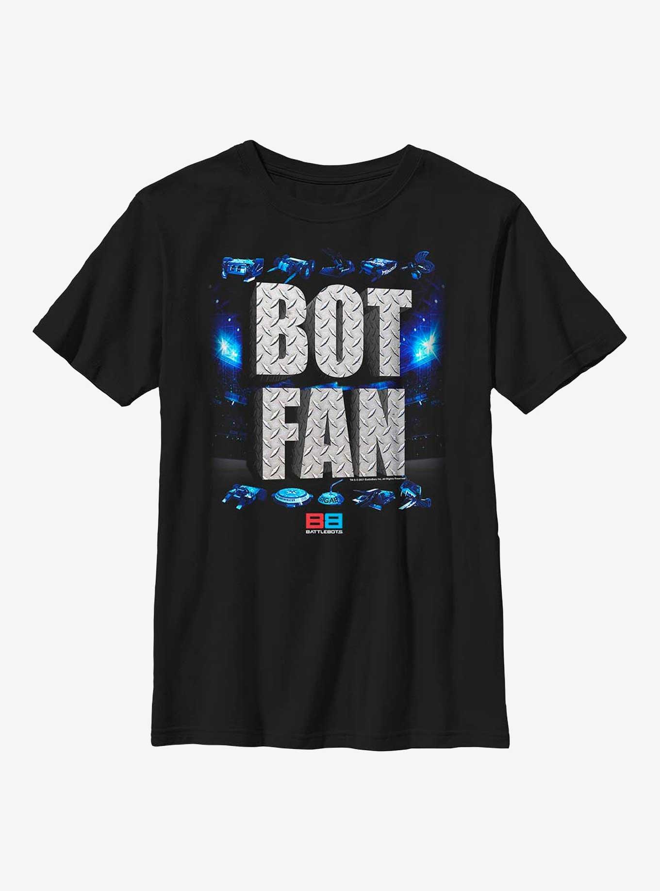 BattleBots Bot Fan Youth T-Shirt, BLACK, hi-res