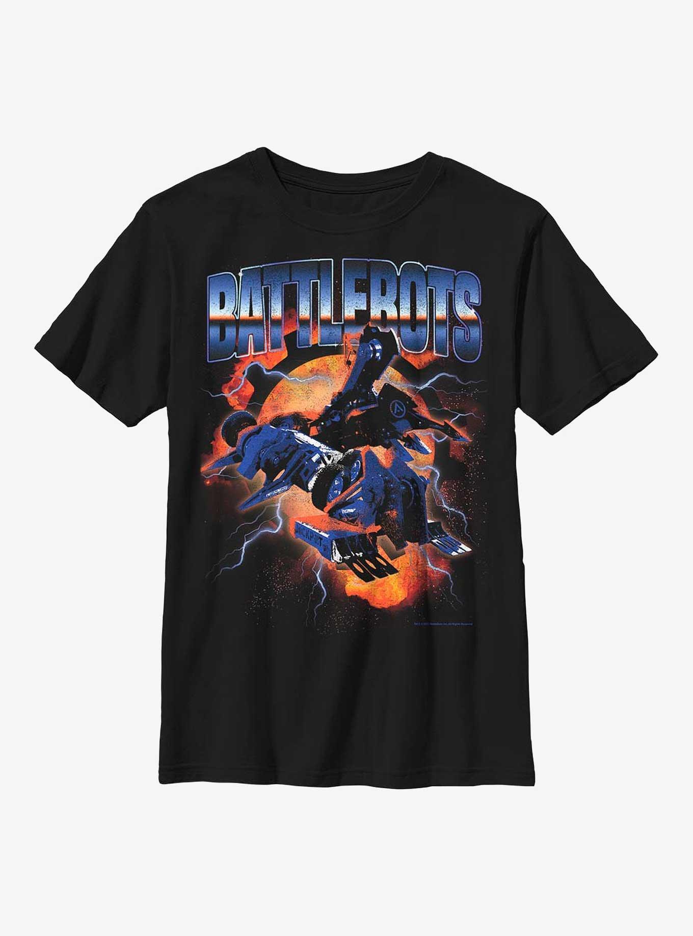BattleBots Explosive Bots Youth T-Shirt, BLACK, hi-res