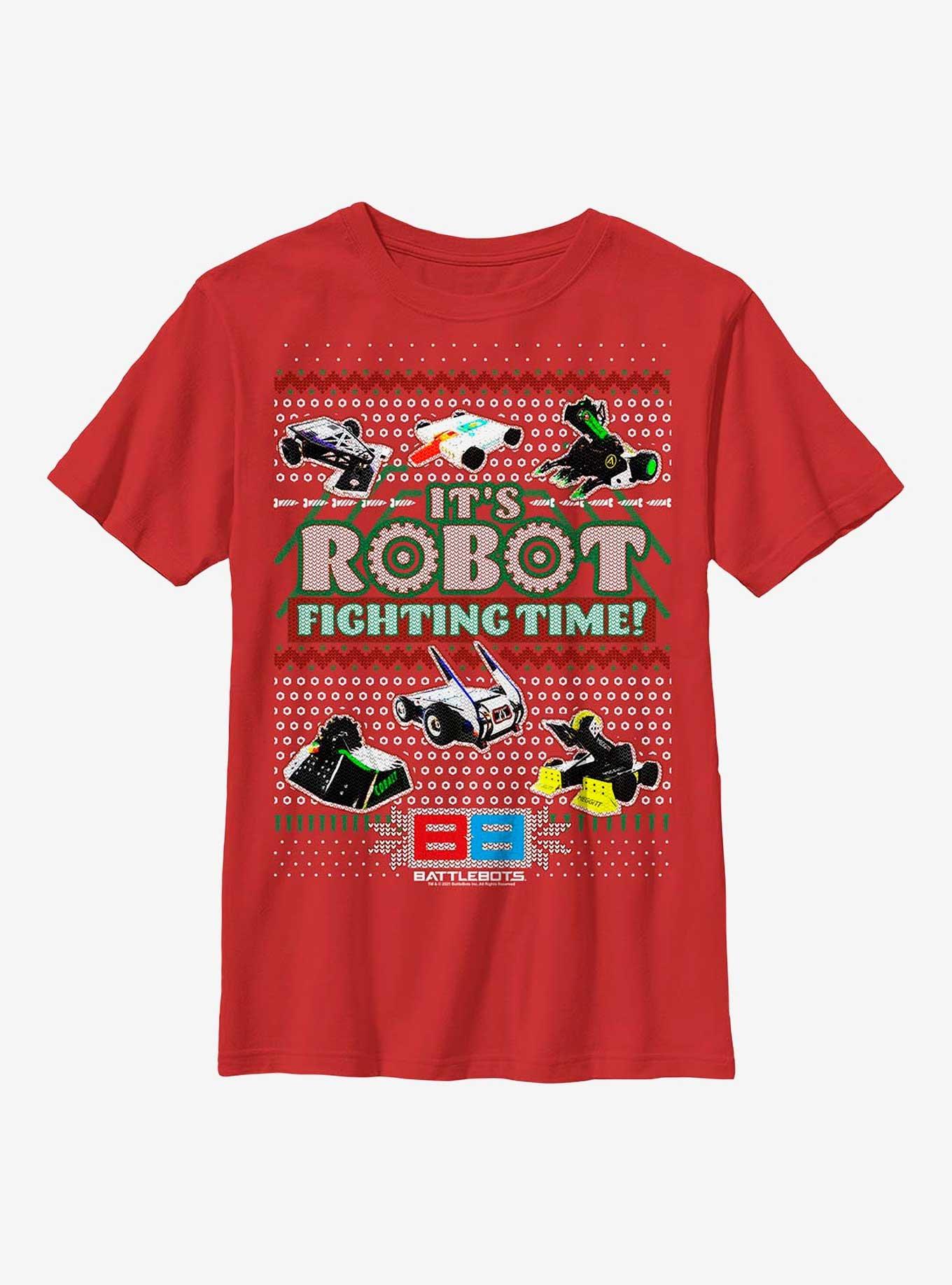 BattleBots It's Robot Fighting TIme Youth T-Shirt, , hi-res